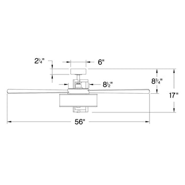 Hinkley Hampton 56" LED Smart Fan Alternate Image-10