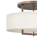 Hinkley Hampton Large Semi-Flush Mount Alternative Image 3