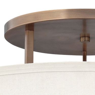 Hinkley Hampton Large Semi-Flush Mount Alternative Image 5