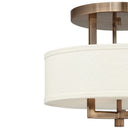 Hinkley Hampton Medium Semi-Flush Mount - HL3200 Alternative Image 4