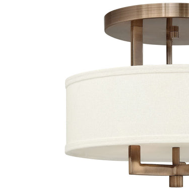 Hinkley Hampton Medium Semi-Flush Mount - HL3200 Alternative Image 4