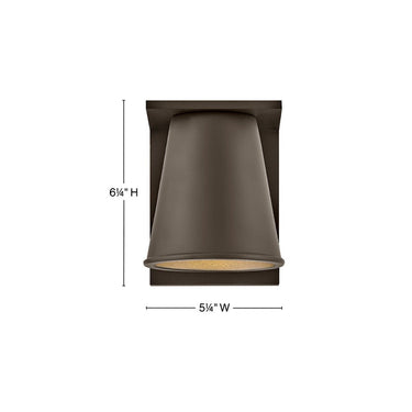 Hinkley Hans LED Outdoor Extra Small Wall Mount Lantern Alternative Image 1