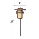 Hinkley Harbor Alternative Image 12V LED Path Light in Anchor Bronze Finish Alternative Image 2