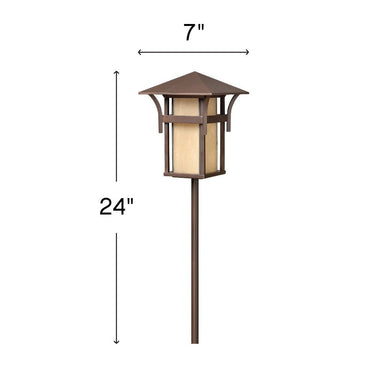 Hinkley Harbor Alternative Image 12V LED Path Light in Anchor Bronze Finish Alternative Image 2