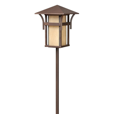 Hinkley Harbor 12V LED Path Light in Anchor Bronze Finish 