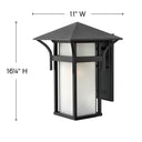 Hinkley Harbor Medium Outdoor Wall Mount Lantern Alternative Image 4