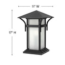 Hinkley Harbor Outdoor Medium Pier Mount Lantern Alternative Image 4