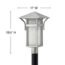 Hinkley Harbor Outdoor Medium Post Mount Lantern Alternative Image 9