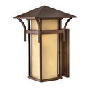 Hinkley Harbor Outdoor Medium Wall Mount Lantern in Anchor Bronze Finish 