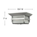Hinkley Harbor Outdoor Small Flush Mount Alternative Image 7