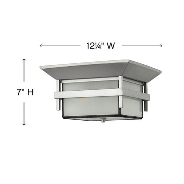 Hinkley Harbor Outdoor Small Flush Mount Alternative Image 7