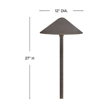 Hinkley Hardy Island Lg. Standard Path Light Alternative Image 12V LED Large Path Light Alternative Image 1
