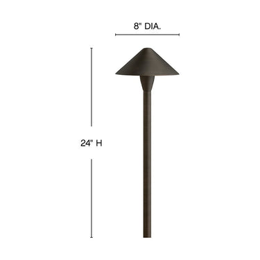 Hinkley Hardy Island Path Light Alternative Image 12V LED Large Classic Path Light Alternative Image 1