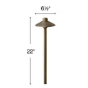 Hinkley Hardy Island Path Light Alternative Image 12V LED Large Standard Path Light Alternative Image 1