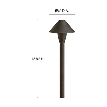 Hinkley Hardy Island Path Light Alternative Image 12V LED Mini Classic Path Light Alternative Image 1