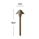Hinkley Hardy Island Path Light Alternative Image 12V LED Mini Classic Path Light Alternative Image 4