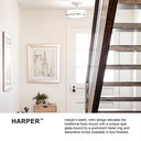 Hinkley Harper Alternative Image 14.5" Medium Semi-Flush Mount Alternative Image 17