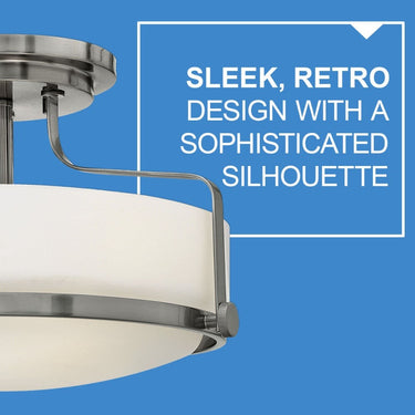 Hinkley Harper Alternative Image 14.5" Medium Semi-Flush Mount Alternative Image 8