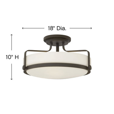 Hinkley Harper Medium Semi-Flush Mount Alternative Image 14