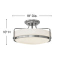 Hinkley Harper Medium Semi-Flush Mount Alternative Image 9