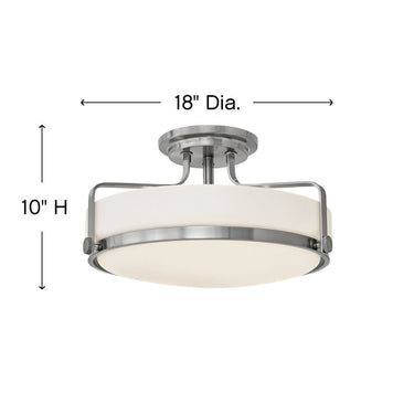 Hinkley Harper Medium Semi-Flush Mount Alternative Image 9