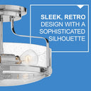 Hinkley Harper Medium Semi-Flush Mount - HL3641 Alternative Image 15