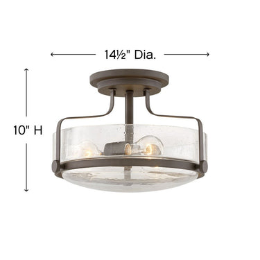 Hinkley Harper Medium Semi-Flush Mount - HL3641 Alternative Image 22