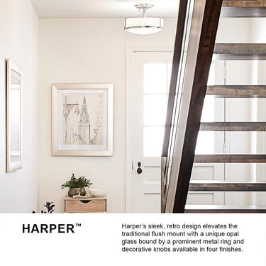 Hinkley Harper Medium Semi-Flush Mount - HL3641 Alternative Image 29