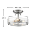Hinkley Harper Medium Semi-Flush Mount - HL3641 Alternative Image 6