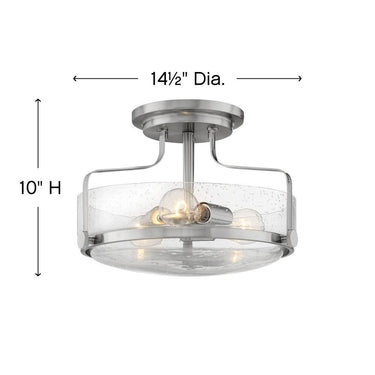 Hinkley Harper Medium Semi-Flush Mount - HL3641 Alternative Image 6