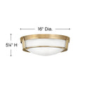 Hinkley Hathaway Medium Flush Mount Alternative Image 1