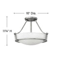 Hinkley Hathaway Medium Semi-Flush Mount - HL3220 Alternative Image 1