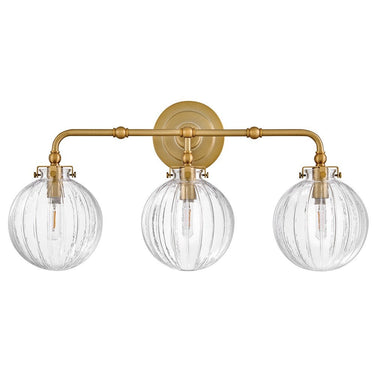 Hinkley Helene Medium Three Light Vanity Wall Sconce Alternative Image 1