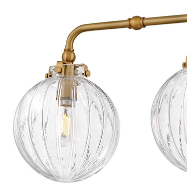 Hinkley Helene Medium Three Light Vanity Wall Sconce Alternative Image 2