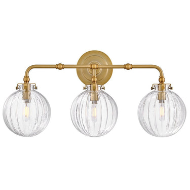 Hinkley Helene Medium Three Light Vanity Wall Sconce 