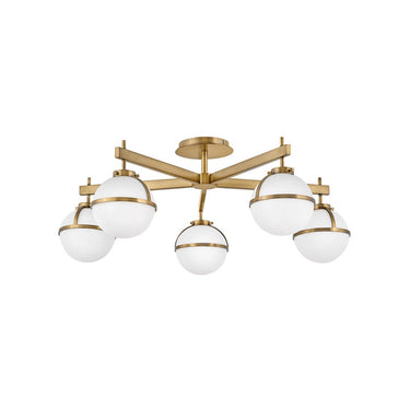 Hinkley Hollis Large Semi-flush Mount Alternative Image 1