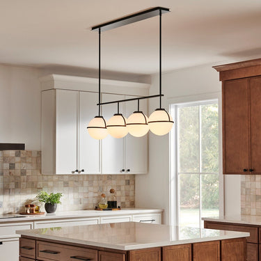 Hinkley Hollis Medium Four Light Linear Pendant Alternative Image 4