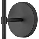 Hinkley Hollis Medium Single Light Vanity Wall Sconce LED in Black Finish Alternative Image 3