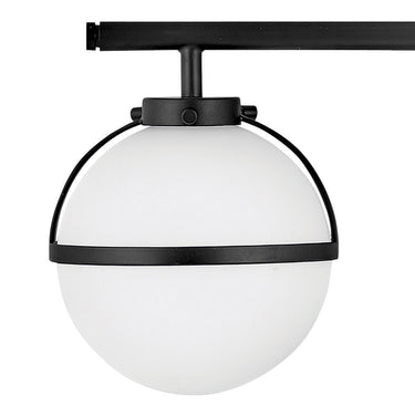 Hinkley Hollis Medium Three Light Vanity Wall Sconce LED in Black Finish Alternative Image 2