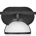Hinkley Hollis Medium Three Light Vanity Wall Sconce LED in Black Finish Alternative Image 3