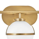 Hinkley Hollis Medium Three Light Vanity Wall Sconce LED in Heritage Brass Finish Alternative Image 1