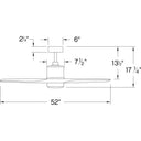 Hinkley Hover 52" LED Smart Fan Alternate Image-19