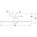 Hinkley Hover 60" LED Smart Fan Alternate Image-21