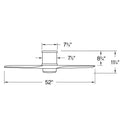 Hinkley Hover Flush 52" LED Smart Fan Alternate Image-15