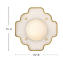 Hinkley Howe LED Small Single Light Convertible Sconce Alternative Image 6