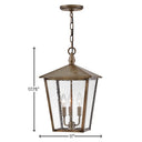 Hinkley Huntersfield Alternative Image 11" Outdoor Medium Hanging Lantern Alternative Image 5