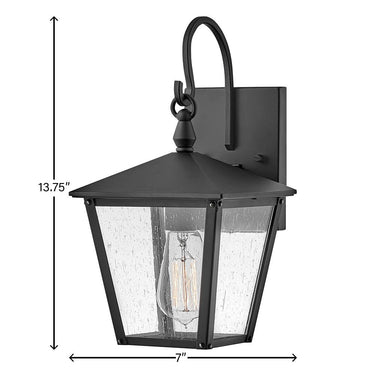 Hinkley Huntersfield Alternative Image 7" Outdoor Medium Wall Mount Lantern Alternative Image 1