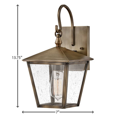 Hinkley Huntersfield Alternative Image 7" Outdoor Medium Wall Mount Lantern Alternative Image 5