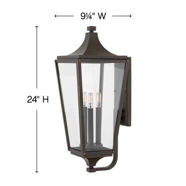 Hinkley Jaymes Outdoor Large Wall Mount Lantern Alternative Image 1