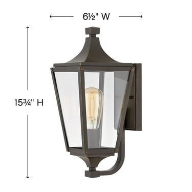 Hinkley Jaymes Outdoor Medium Wall Mount Lantern - Alternative Image 1290OZ Alternative Image 1